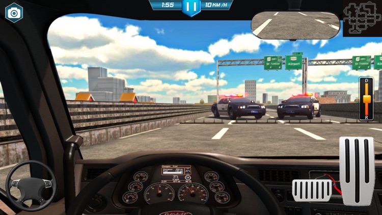 Police Car Gangster simulator screenshot-6