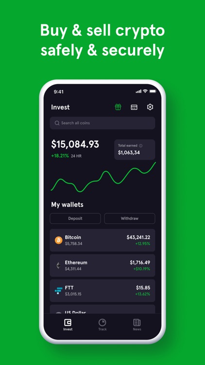 FTX (formerly Blockfolio) screenshot-0