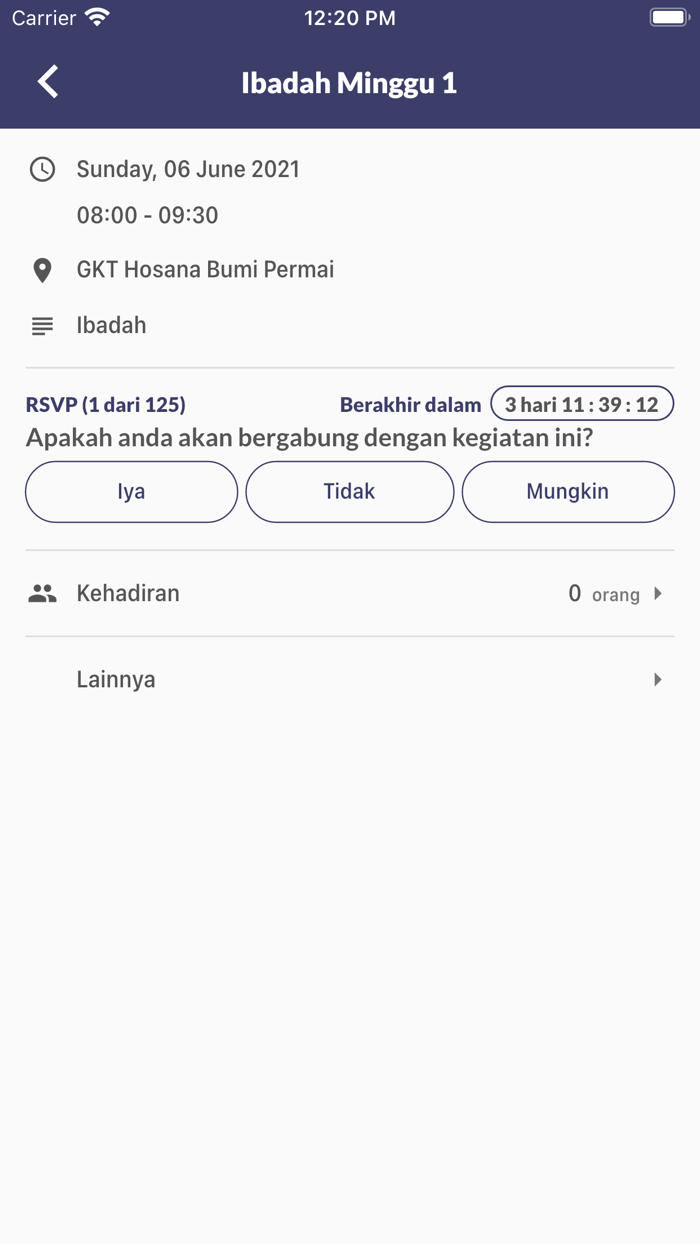 GKT Hosana Bumi Permai