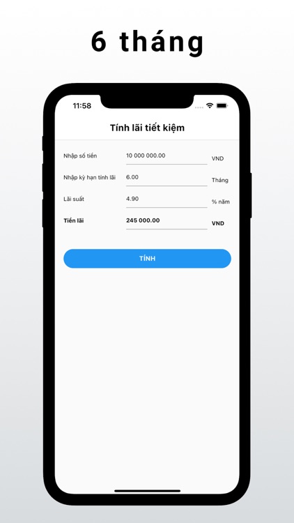 Tính Lãi Tiết Kiệm