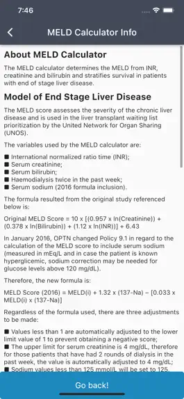 Game screenshot MELD Score Calc hack