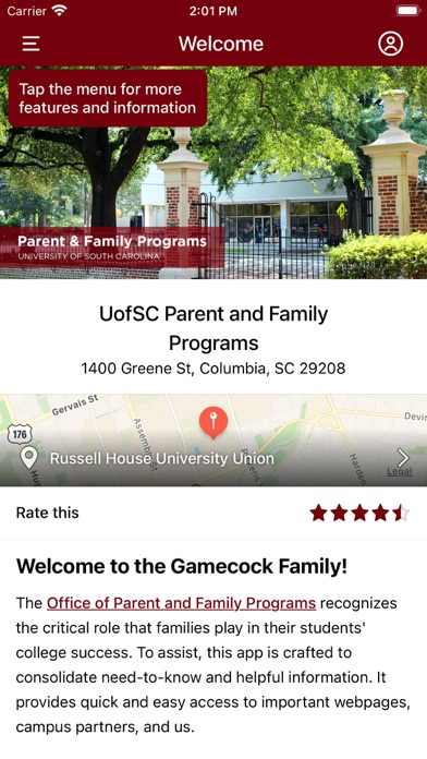 How to cancel & delete UofSC Parents Programs from iphone & ipad 2