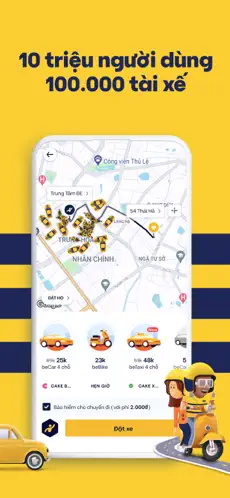 Imágen 1 be - Ứng dụng gọi xe Việt iphone