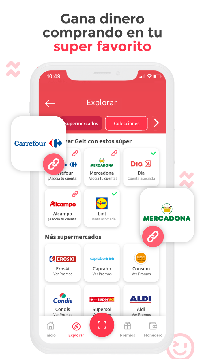 Gelt Gana dinero en tu compra