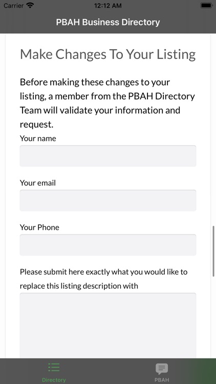 PBAH Business Directory screenshot-3