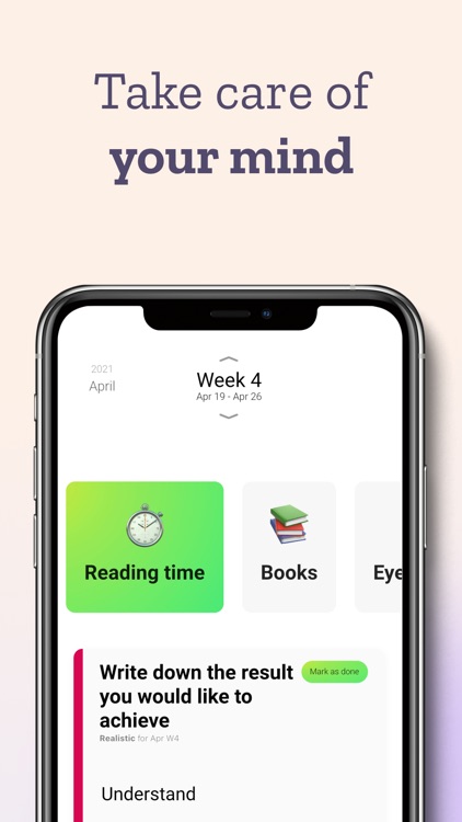 Ubjective – habits and goals
