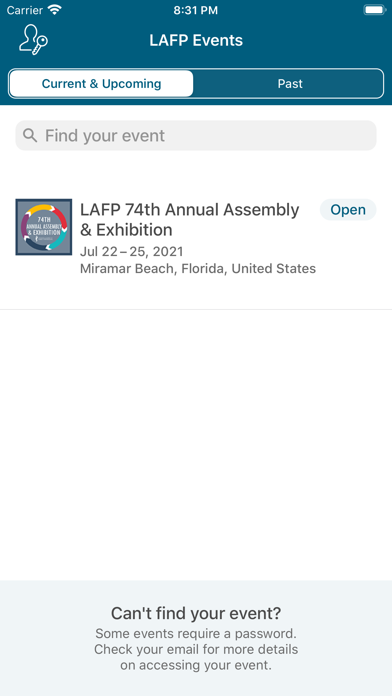 How to cancel & delete LAFP Events from iphone & ipad 2