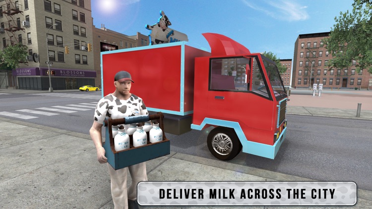 Milkman Transport Simulator 3d screenshot-4