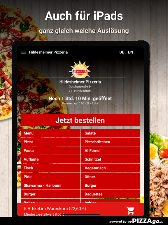 Hildesheimer Pizzeria Hildeshe screenshot 7