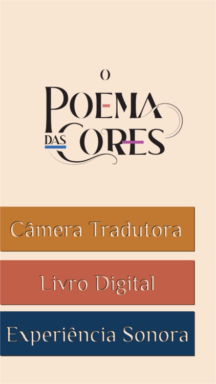 O Poema das Cores