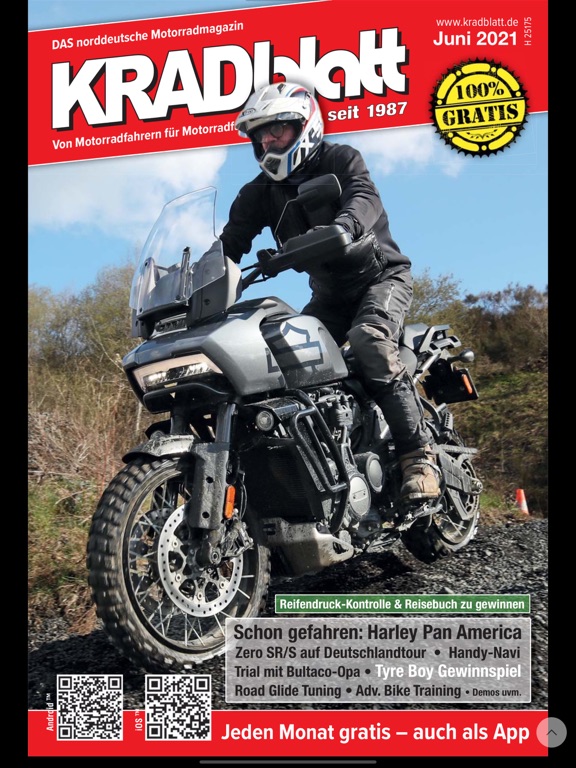 KRADblatt Motorradmagazin screenshot 2