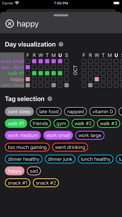 CRL8 – Correlate daily habits