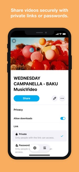 Vimeo app screenshot