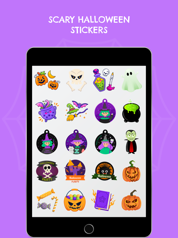 Halloween Scary Stickers