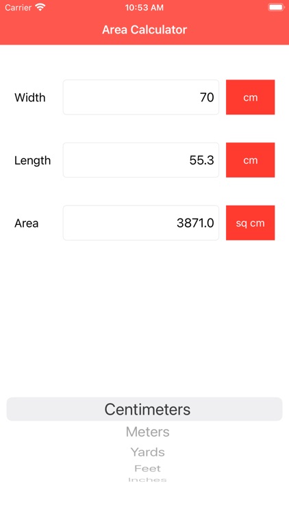 Area Calculator Fast