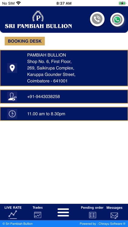 Sri Pambiah Bullion screenshot-3