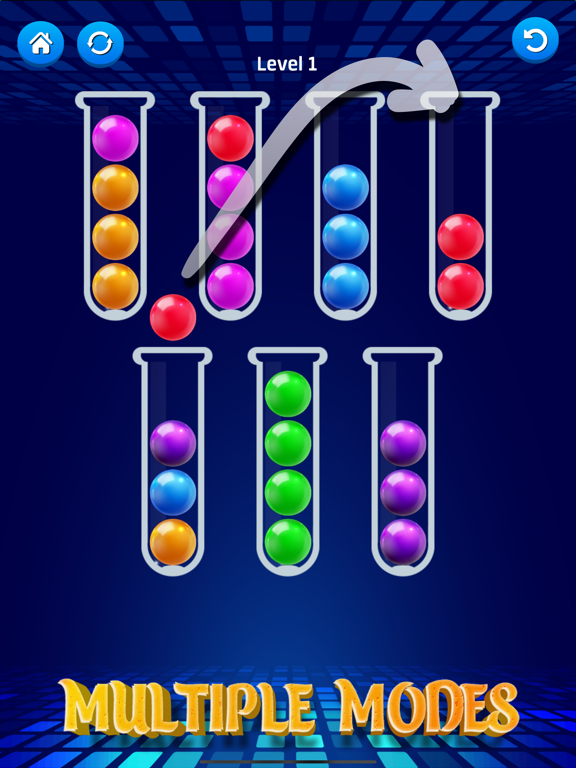 Ball Puzzle: Sort Color Balls screenshot 3