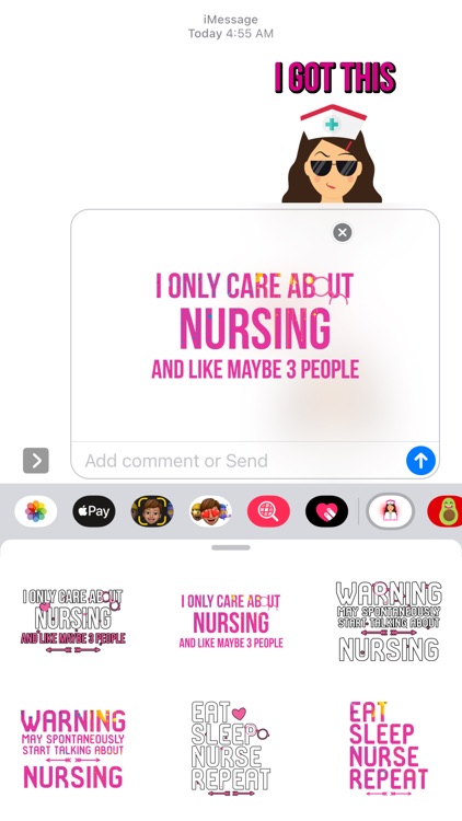 Nurse Heart Labs Stickers screenshot-3