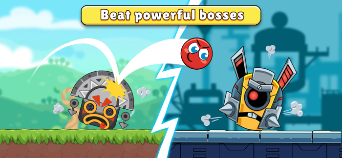 Red Bounce Ball Heroes