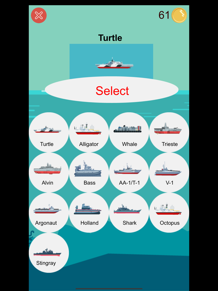 Submarine vs Warship
