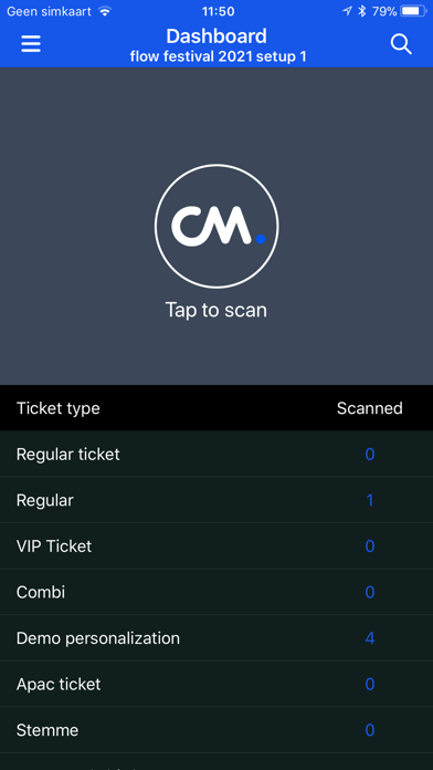 How to cancel & delete CM Tickets Ticket Scanner from iphone & ipad 1