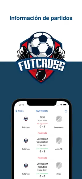 Game screenshot Futcross hack