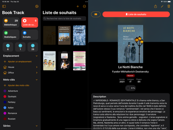 Book Track - Catalogue livres Book Track - Catalogue livres