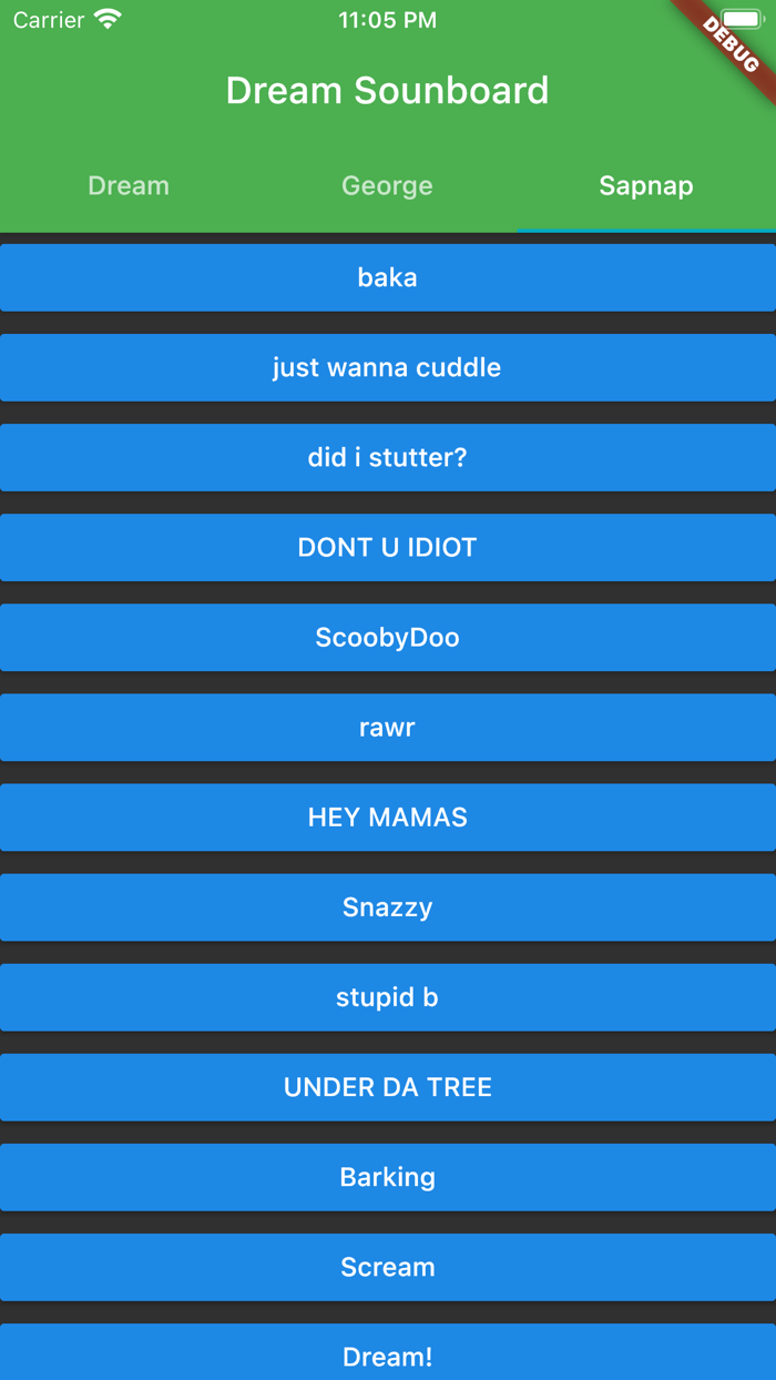 DreamTeam Soundboard