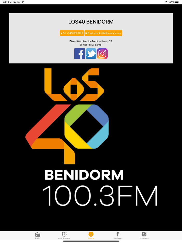LOS40 Benidorm