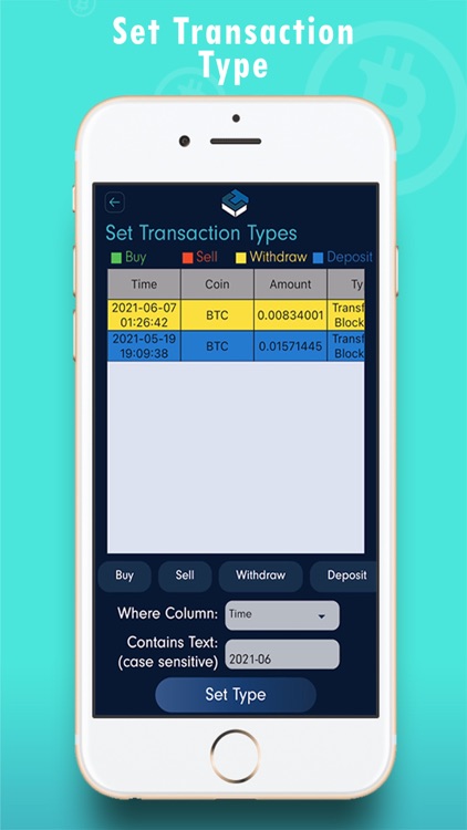 Crypto Transaction Log