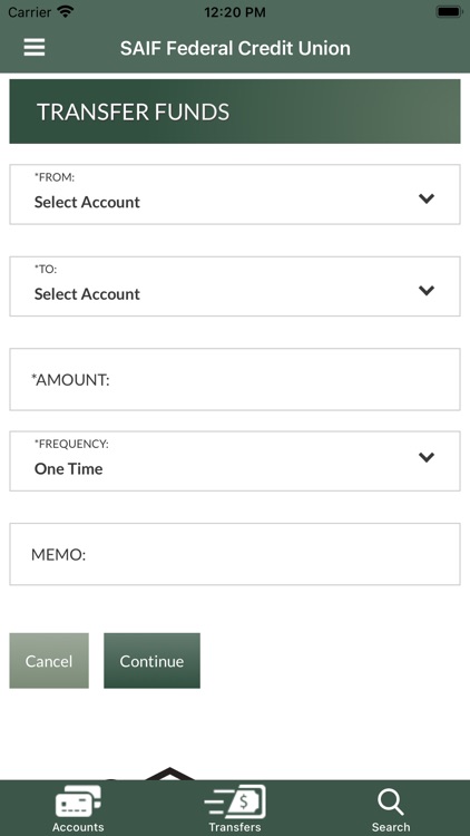 SAIF FCU Mobile Banking screenshot-4