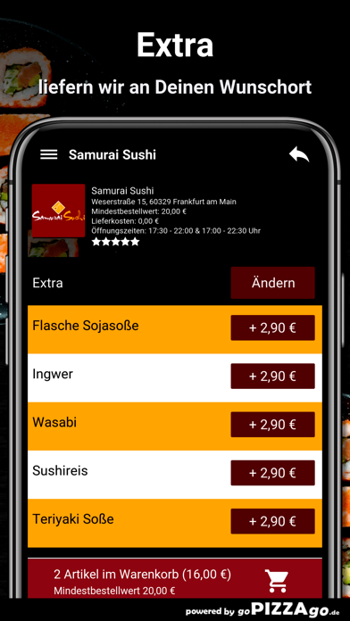 Samurai Sushi Frankfurt screenshot 6