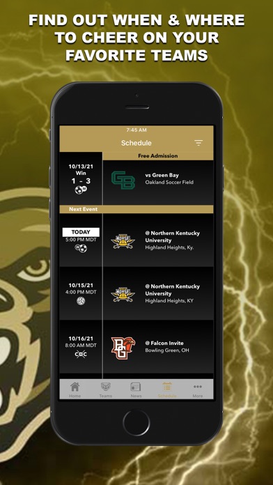 Oakland Golden Grizzlies screenshot 3