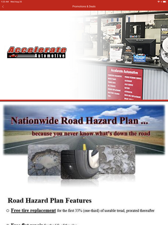 Accelerate Automotive App