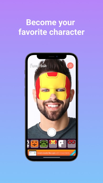Face Mask - Augmented Reality screenshot 2