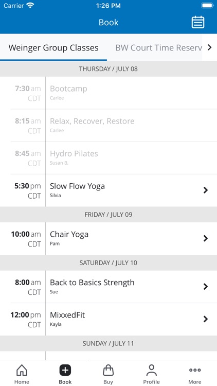 Weinger Fitness Center