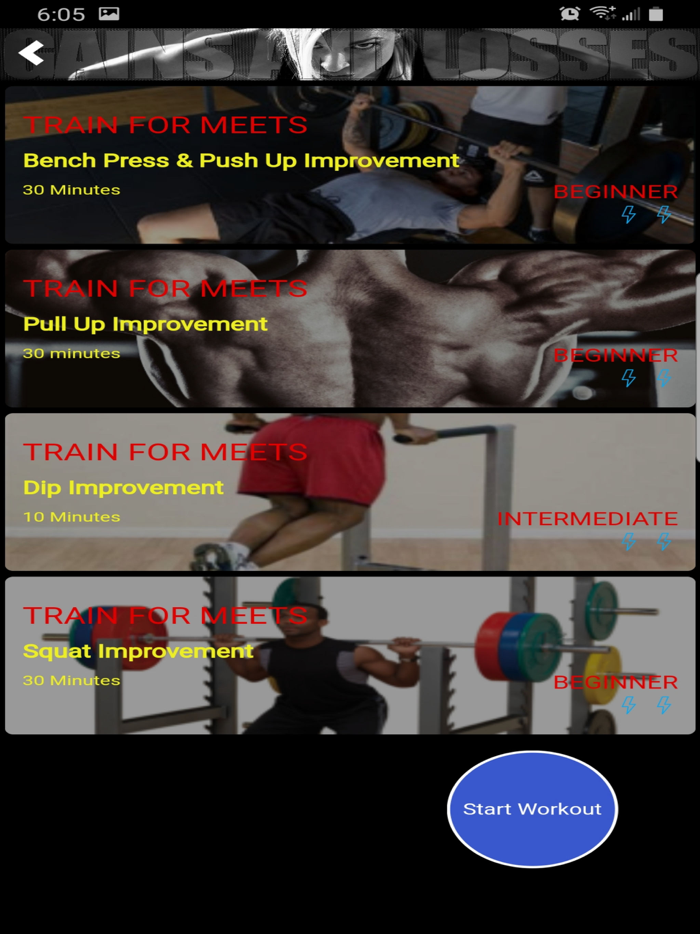 Gains  Losses Charity Fitness