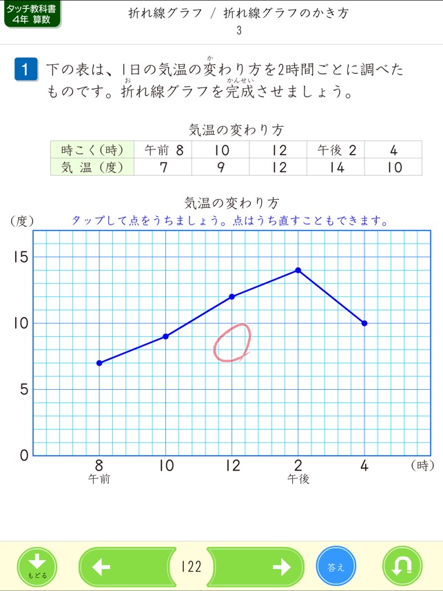 タッチ教科書 小学４年算数 على App Store