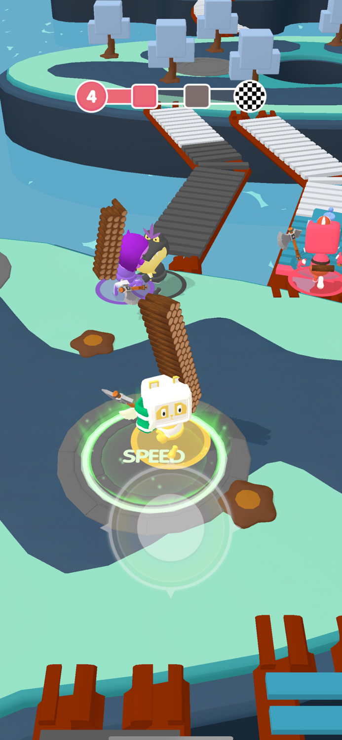 Wood Race - Building For Win