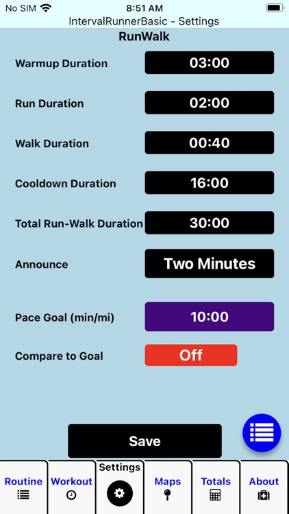 Interval Runner Basic screenshot-5