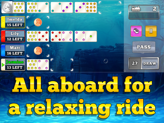 Mexican Train Dominoes Gold screenshot 2