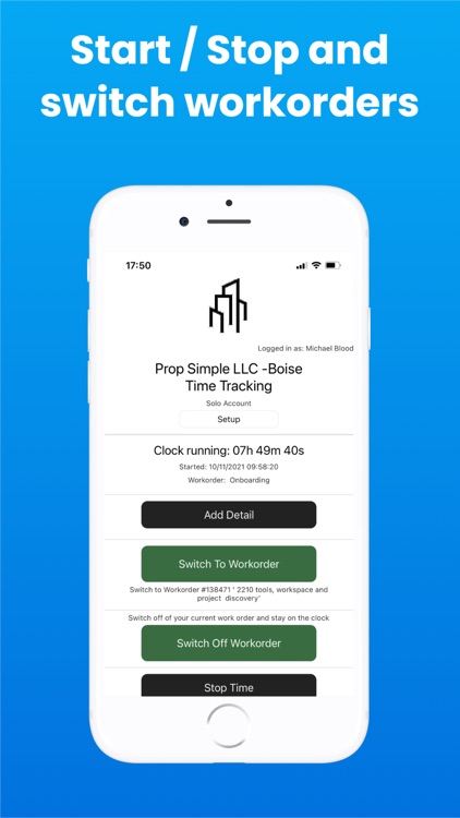 Prop Simple Time Tracking