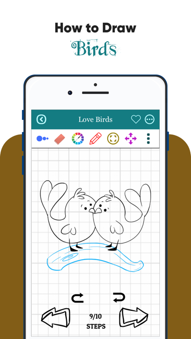 How to cancel & delete How to draw Birds Step by step from iphone & ipad 3