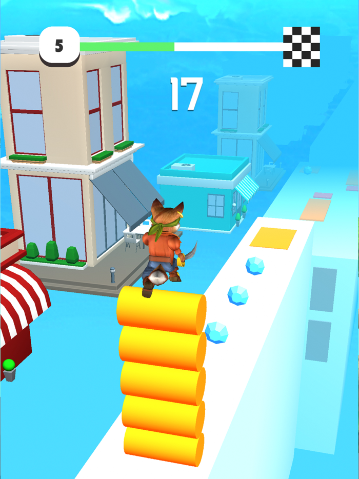 Crash Fox - Skate Runner