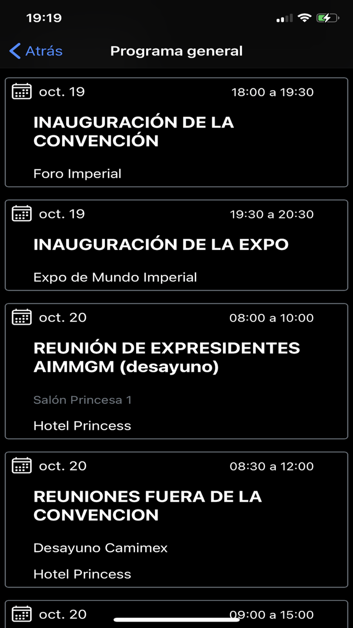 Convención de Minería