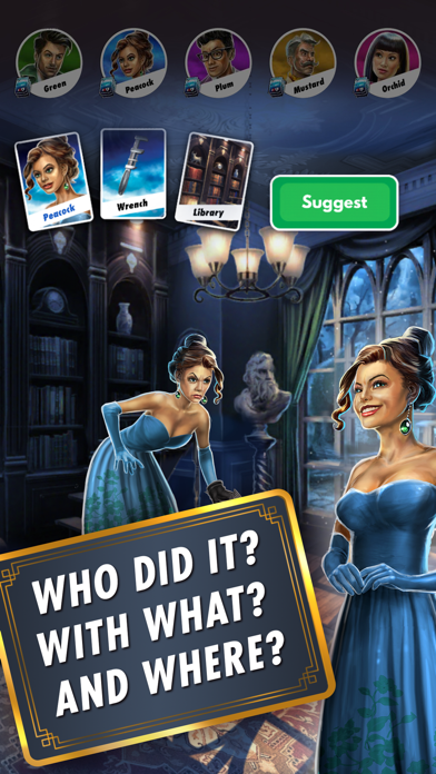 Clue: The Classic Mystery Game iphone images