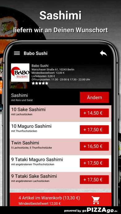 Babo Sushi Berlin screenshot 6