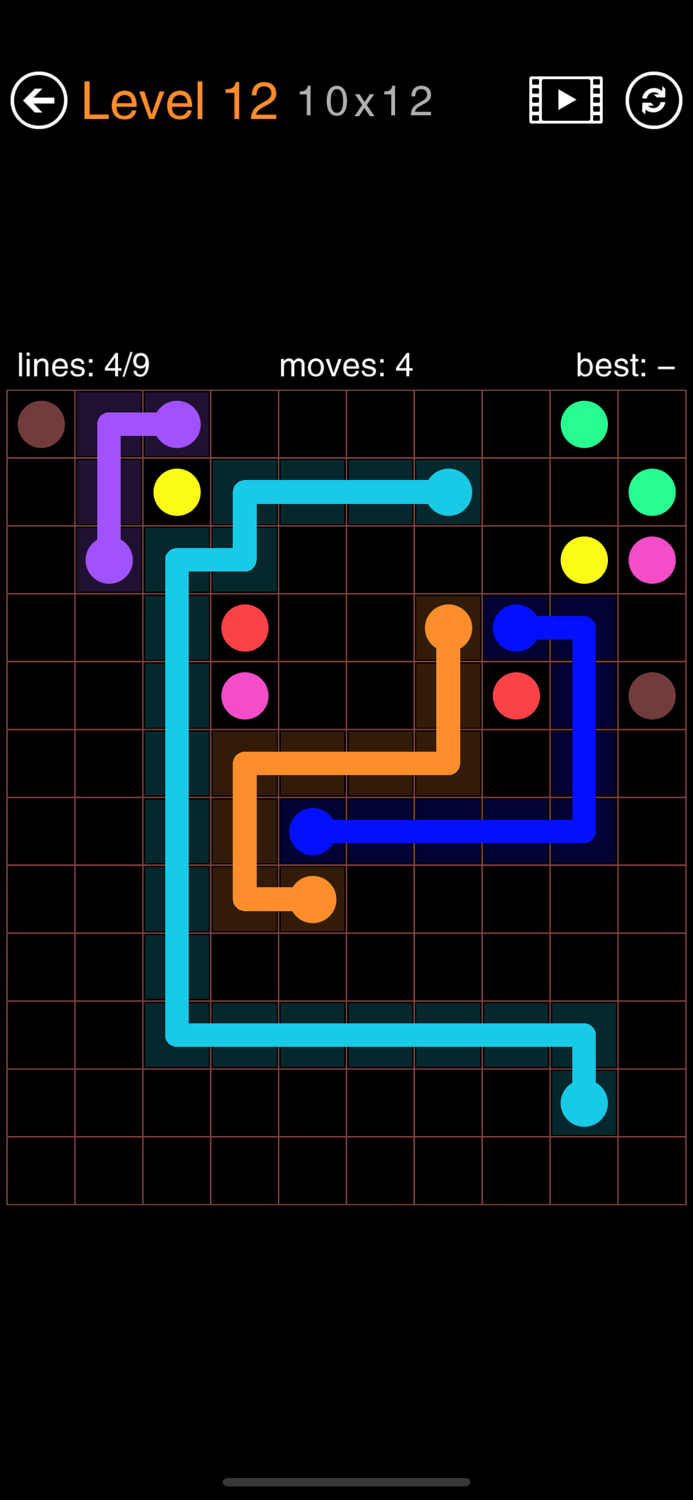Line Free - Ninth Game