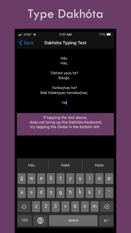 Dakhóta Keyboard screenshot-3