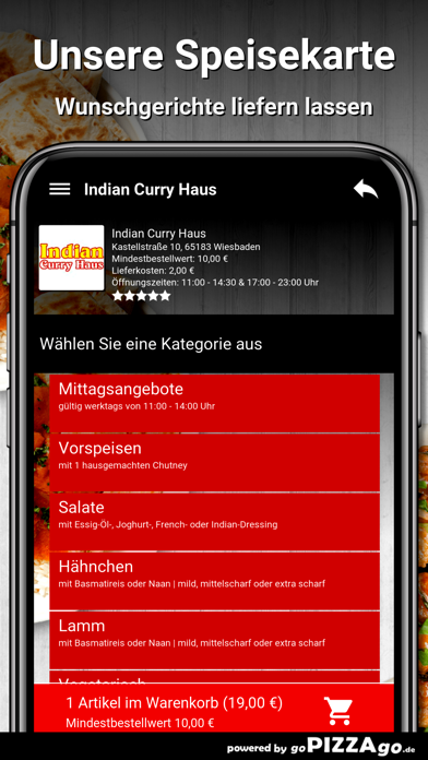 Indian Curry Haus Wiesbaden screenshot 4